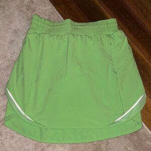 lululemon athletica Green Mini Skirt